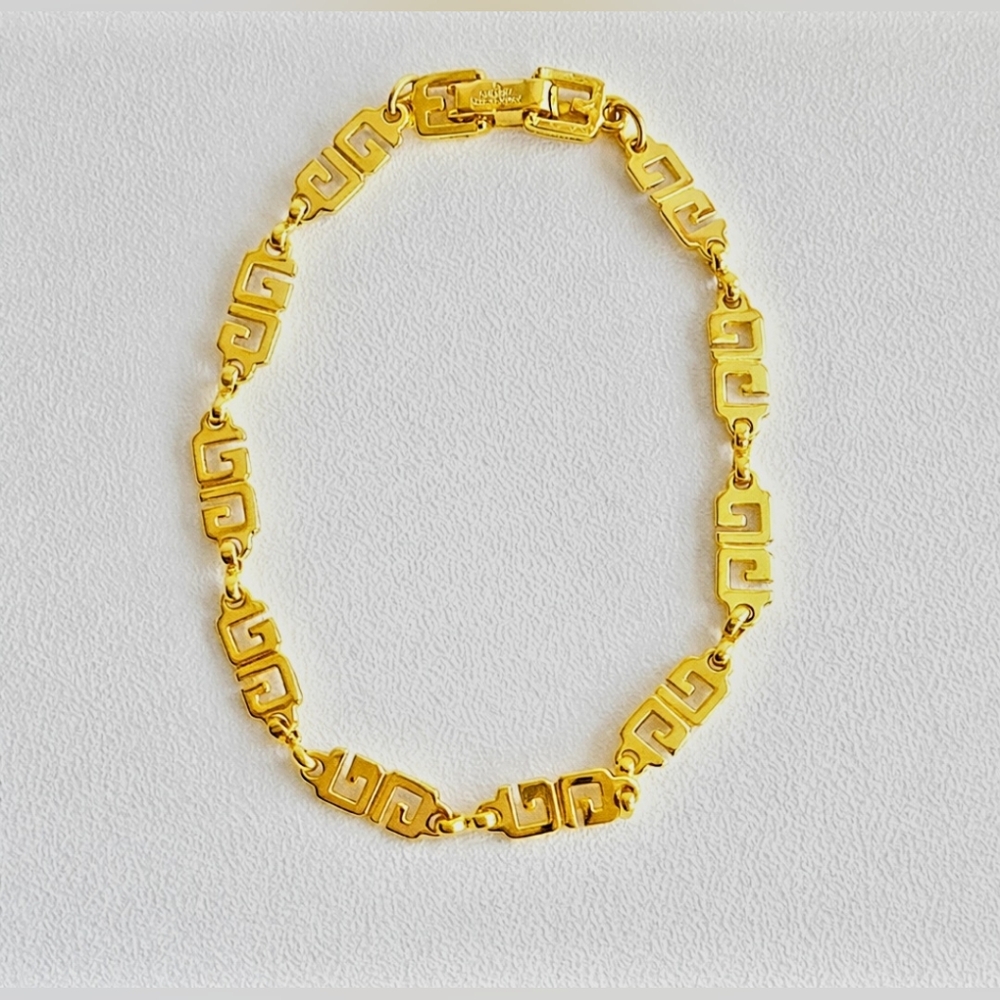 Givenchy Gold-plated Square G-link Bracelet - Picture 2 of 4